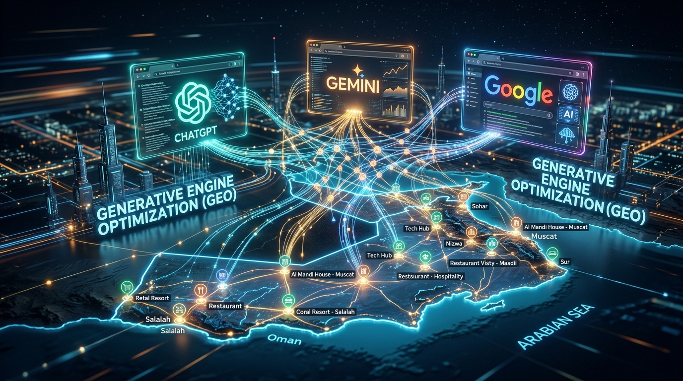 Generative Engine Optimization GEO Connecting AI Search to Oman Businesses