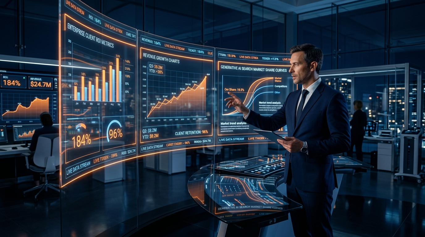 Digital Omani Enterprise Client ROI Command Center and Real-Time Analytics Showcase