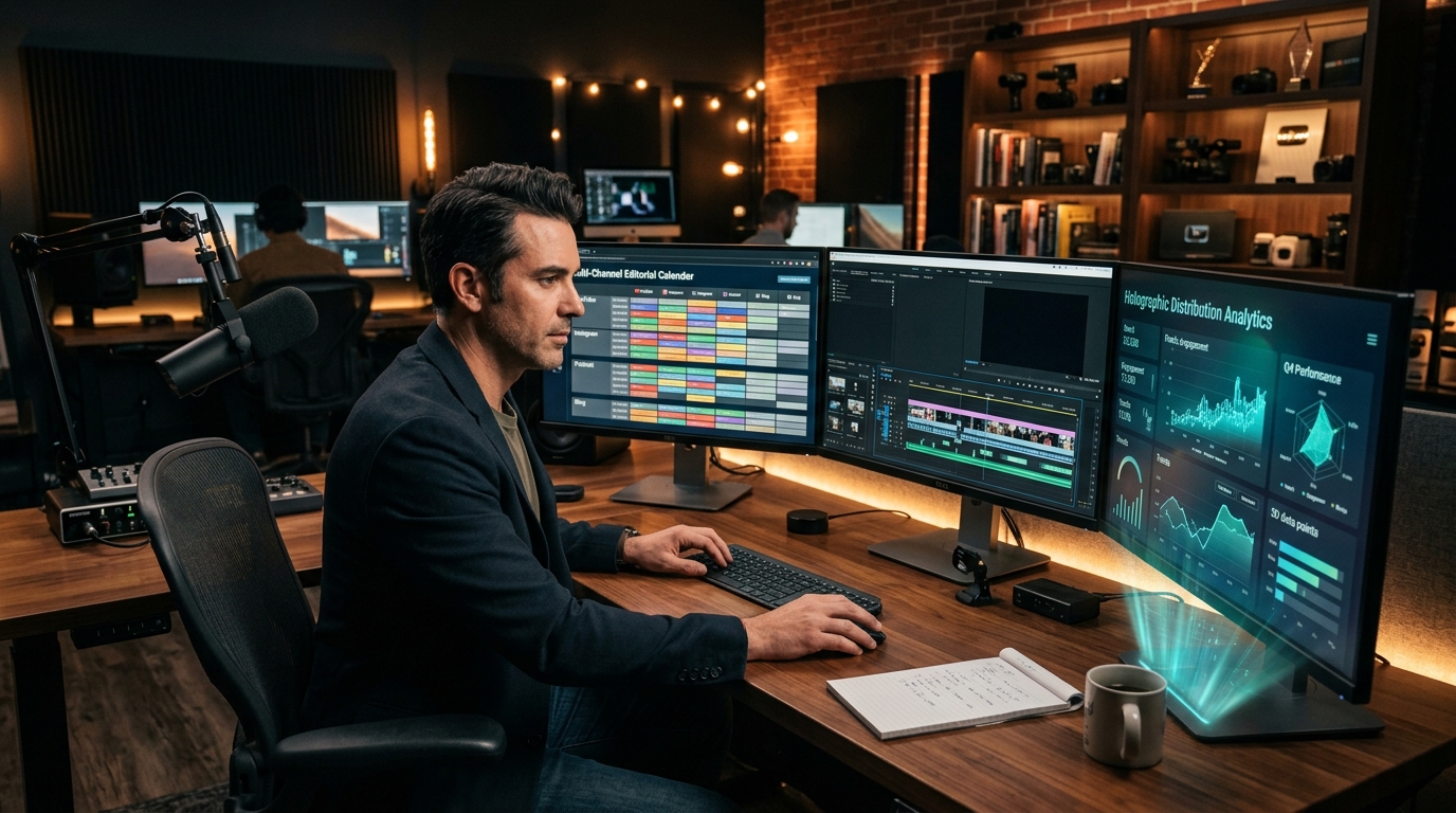 High-End Digital Content Strategy and Media Production Suite
