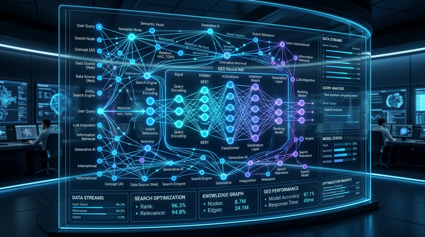 Generative Engine Optimization Knowledge Graph and Neural Search Architecture