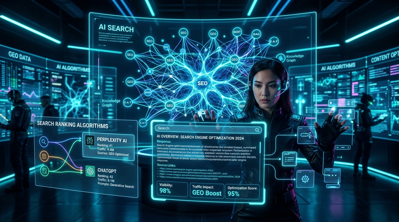 AI SEO and Generative Engine Optimization Command Center in Muscat
