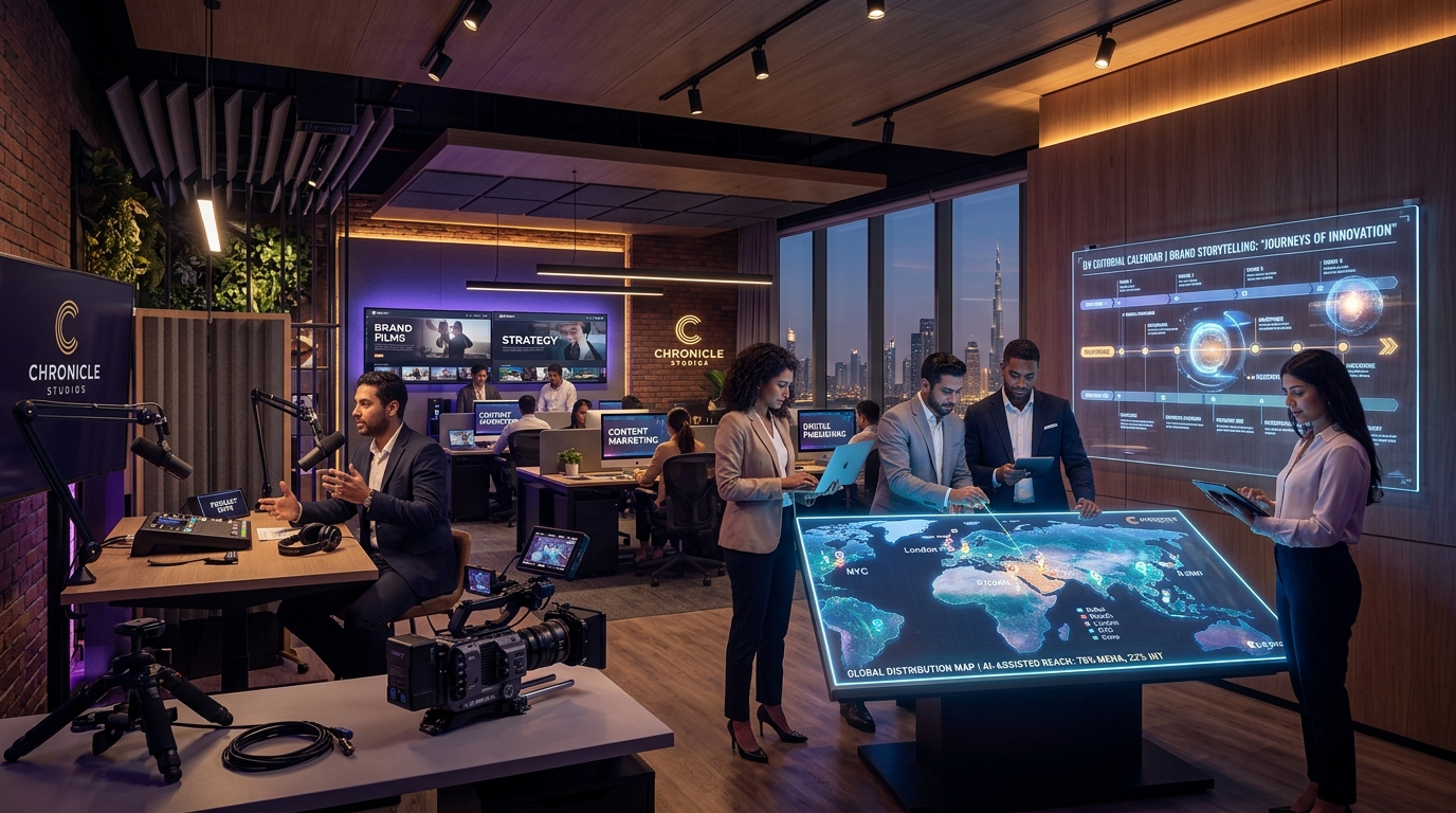 Enterprise Content Strategy Studio and Media Production Suite in Muscat