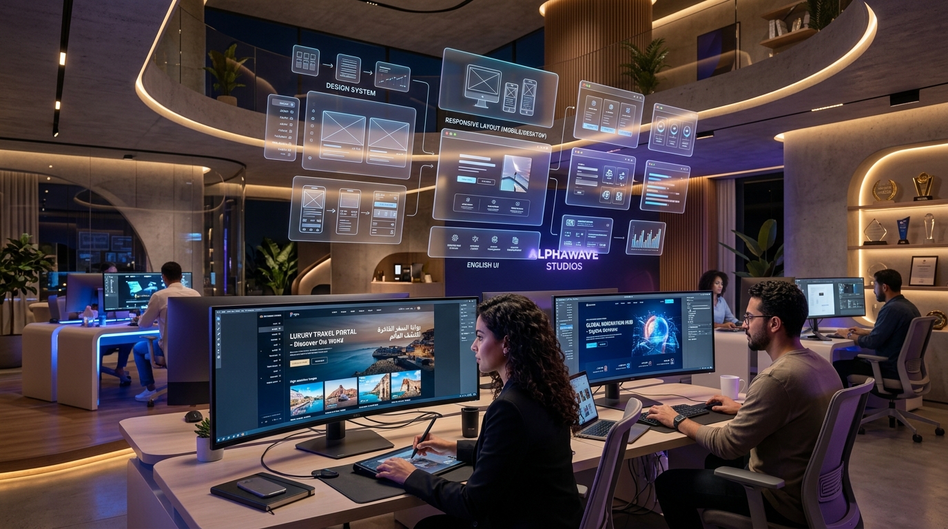 Enterprise Web Design and UI UX Engineering Lab in Muscat Oman