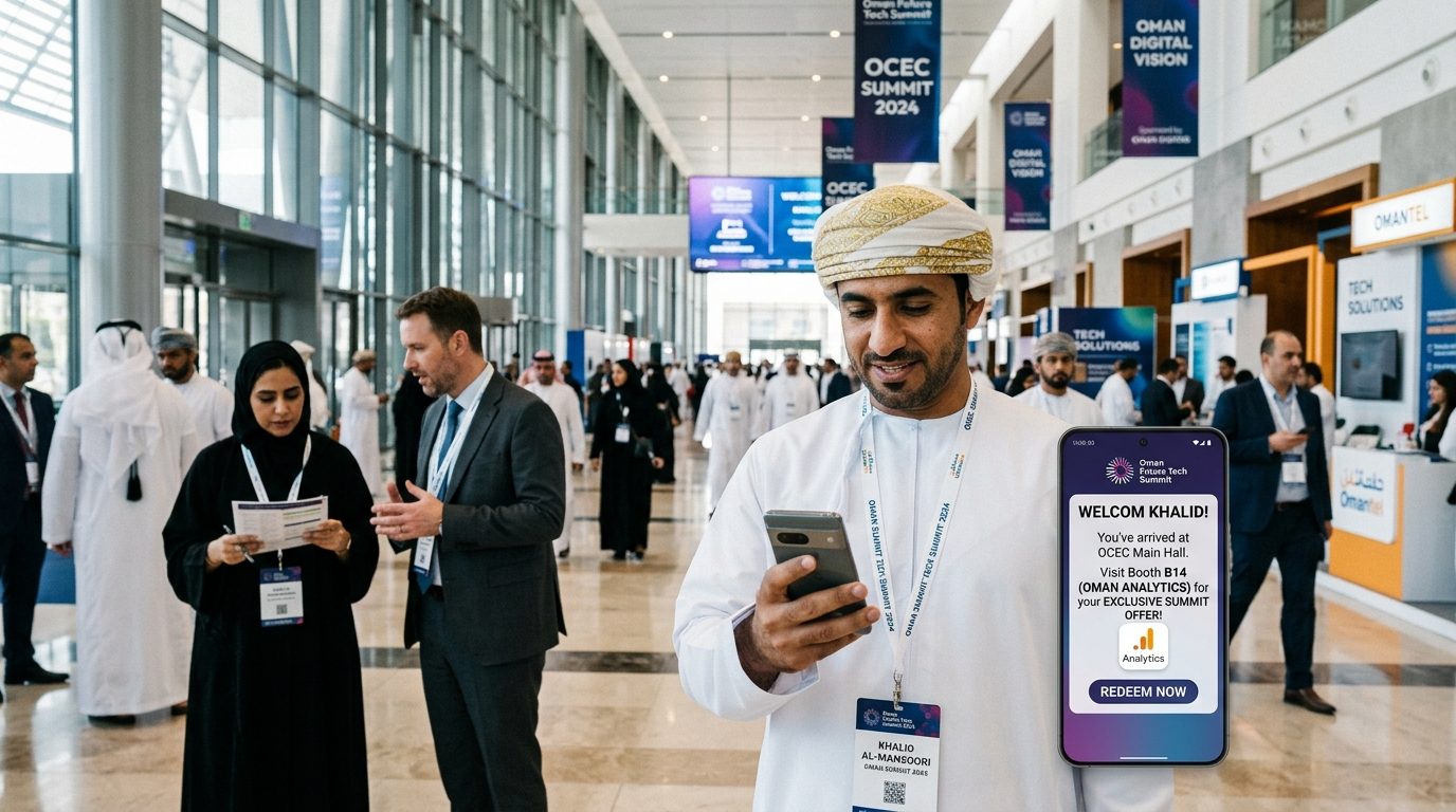 Geofencing & Hyper-Local Mobile Advertising: Capturing Audiences at GCC Exhibitions & Malls - Digital Omani