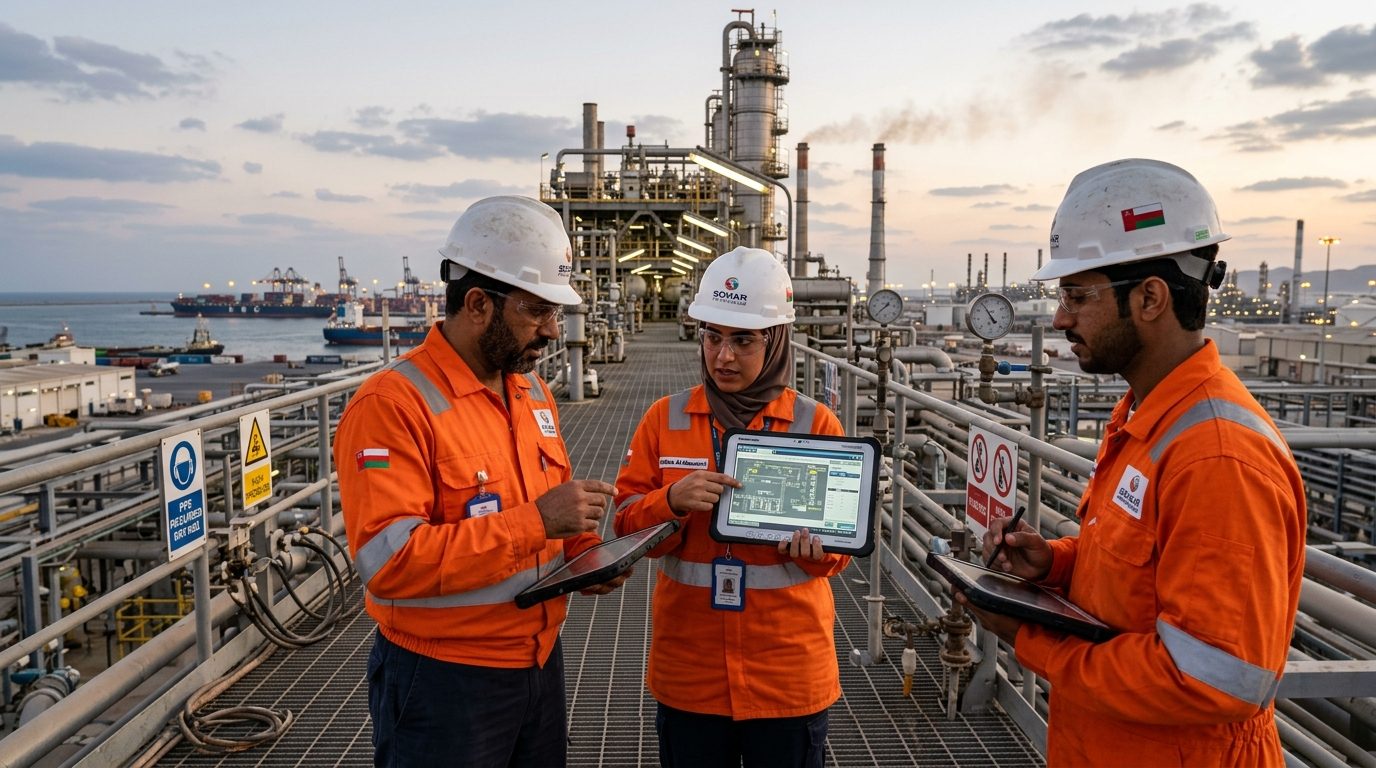 Oil Gas and Industrial B2B Marketing Procurement Funnel in Oman