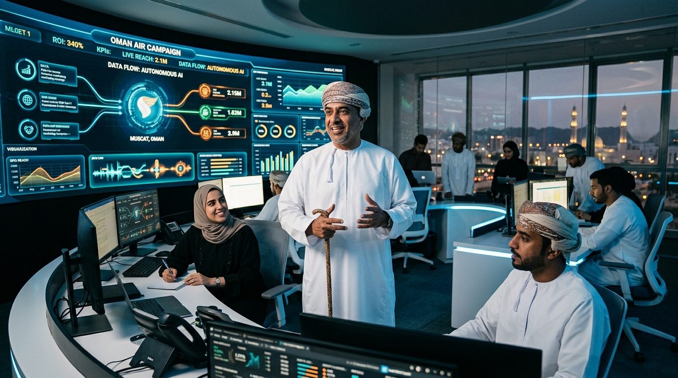 The Autonomous Marketing Organization: How Agentic AI Runs GCC Enterprise Growth in 2027 - Digital Omani